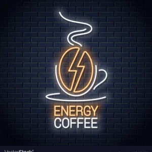 ENERGY COFFEE - Neon Led