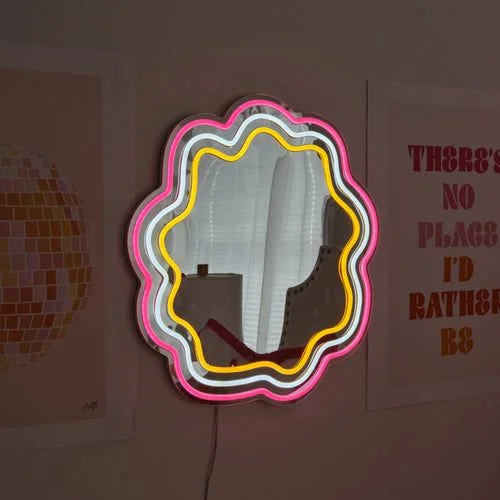 Daire - Ayna Neon Led