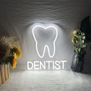 Yazılı Diş Neon Led