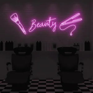 Beauty - Kuaför Neon Led Tasarım