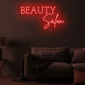 Beauty Salon - Kuaför Neon Led Tasarım